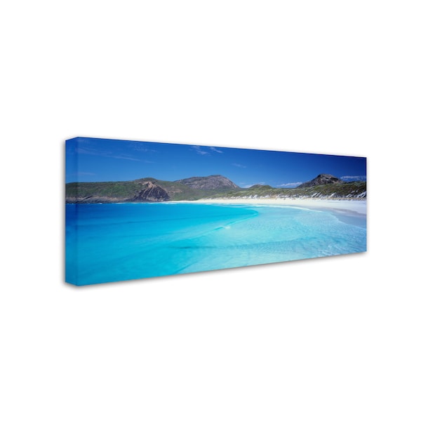 David Evans 'Hellfire Bay-WA' Canvas Art,10x32